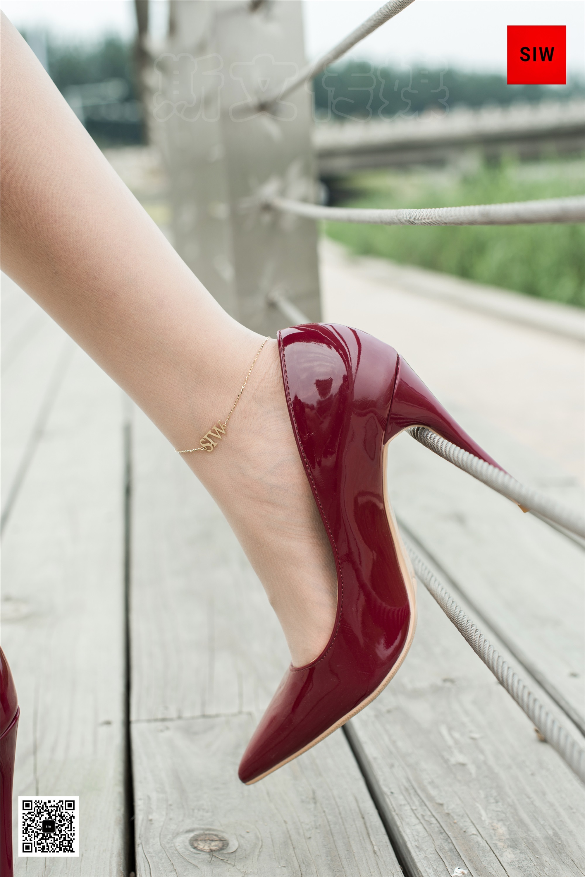 SIW斯文传媒  VOL.041 水岸红裙-甄珍